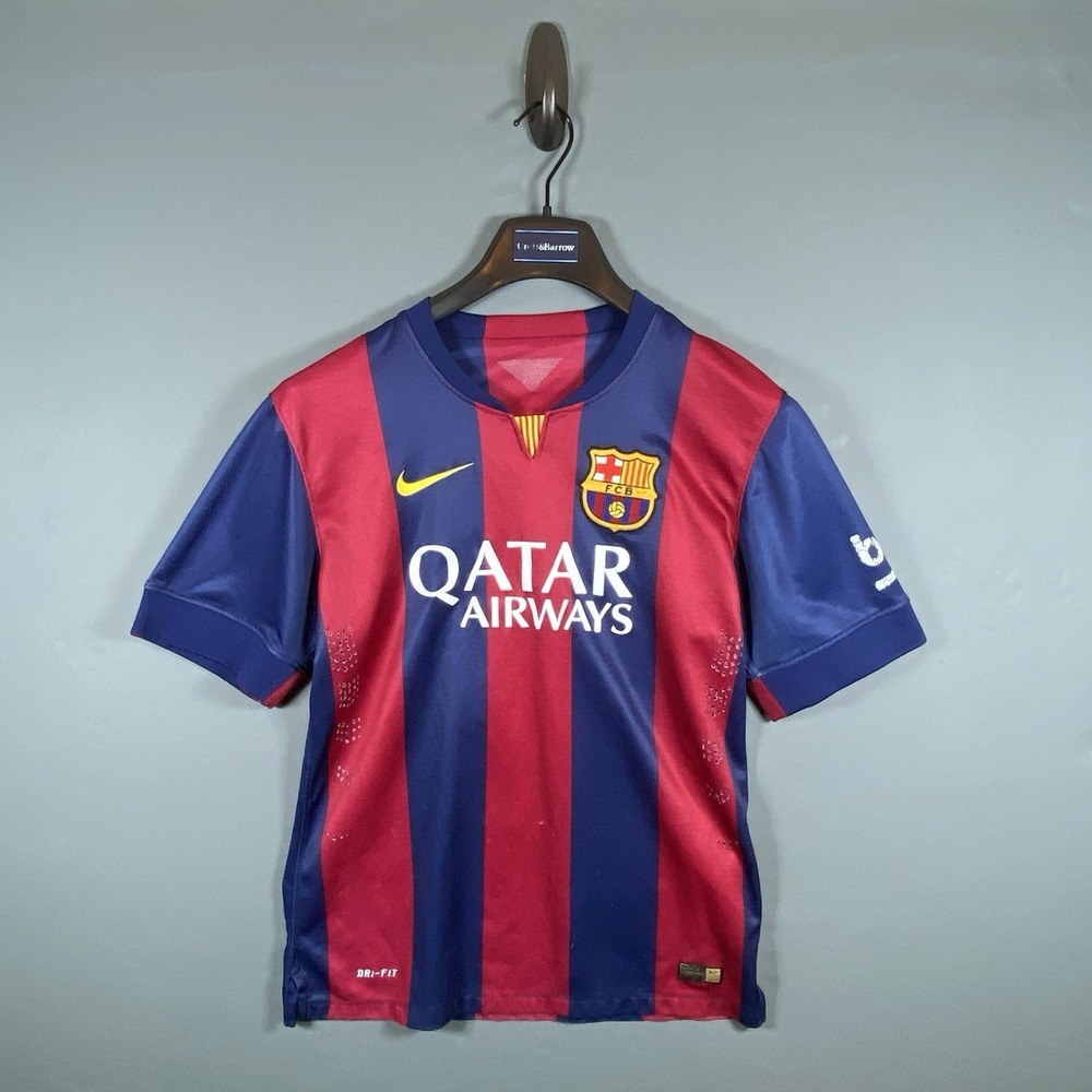 Barcelona‎ 2014 2015 Home Soccer Shirt Jersey Nike 5075280-703 sz M  #11 Neymar